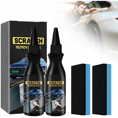 brak danych Pasta do usuwania rys samochodu preparat regeneracja gąbka 2 sztuki 2x100ml brak danych Pasta do usuwania rys samochodu preparat regeneracja gąbka 2 sztuki 2x100ml