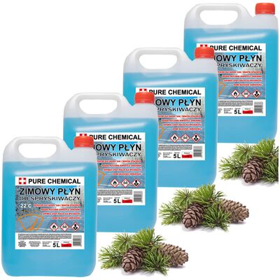 Pure Płyn Do Spryskiwaczy Zimowy -22 Zapachowy 20L Wyłącznie Na Fakturę Vat Pure Płyn Do Spryskiwaczy Zimowy -22 Zapachowy 20L Wyłącznie Na Fakturę Vat