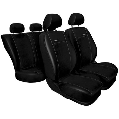 Pokrowce szyte na miarę do Citroen C4 Hatchback (2004-2010) - Auto-Dekor - Premium - czarny Pokrowce szyte na miarę do Citroen C4 Hatchback (2004-2010) - Auto-Dekor - Premium - czarny