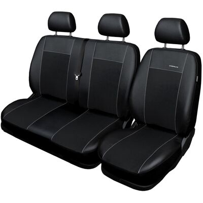 Pokrowce szyte na miarę do Citroen Jumper II BUS (2006-2015) - Auto-Dekor - Premium - czarny Pokrowce szyte na miarę do Citroen Jumper II BUS (2006-2015) - Auto-Dekor - Premium - czarny
