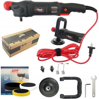 IDEAL Polerka elektryczna rotacyjna samochodowa RP150E Pro NTools 3 GĄBKI IDEAL Polerka elektryczna rotacyjna samochodowa RP150E Pro NTools 3 GĄBKI