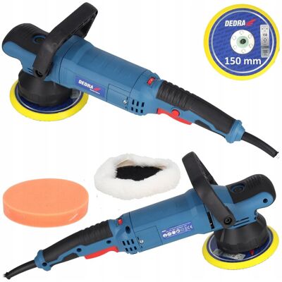 POLERKA SAMOCHODOWA DEDRA Dual Action Maszyna polerska 150mm 900W Skok 15mm POLERKA SAMOCHODOWA DEDRA Dual Action Maszyna polerska 150mm 900W Skok 15mm