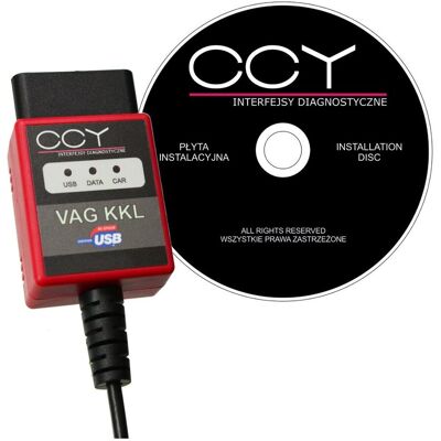 CCY POLSKI VAG KKL 409.1 USB OBD2 do VW SEAT SKODA CCY POLSKI VAG KKL 409.1 USB OBD2 do VW SEAT SKODA