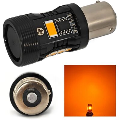 motoLEDy PY21W LED żarówka BAU15S 12V bez błędu pomarańczowa 100% canbus motoLEDy PY21W LED żarówka BAU15S 12V bez błędu pomarańczowa 100% canbus