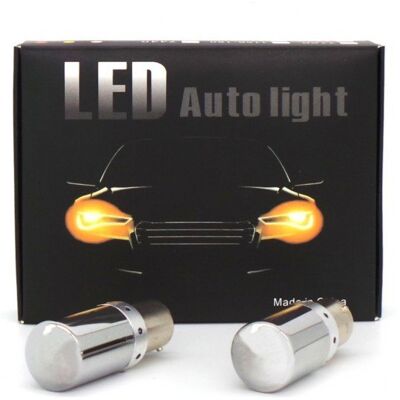 Py21W Żarówki Led 2Szt Bau15S 12-24V Canbus Pomarańczowa Premium Motoledy Py21W Żarówki Led 2Szt Bau15S 12-24V Canbus Pomarańczowa Premium Motoledy