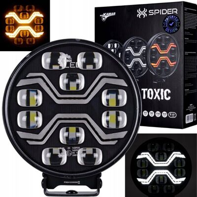 Inny producent REFLEKTOR DROGOWY LED LAMPA DALEKOSIĘŻNA HALOGEN 12V 24V TOXIC HOMOLOGACJA Inny producent REFLEKTOR DROGOWY LED LAMPA DALEKOSIĘŻNA HALOGEN 12V 24V TOXIC HOMOLOGACJA