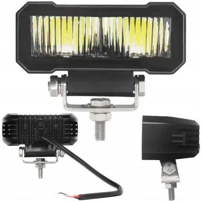 Kamar Reflektor Drogowy Led Samochodowy Lampa Dalekosiężna Halogen 12v 24v 1750lm Kamar Reflektor Drogowy Led Samochodowy Lampa Dalekosiężna Halogen 12v 24v 1750lm
