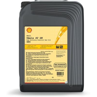 Shell Omala S2 GX 680 (20L) Shell Omala S2 GX 680 (20L)