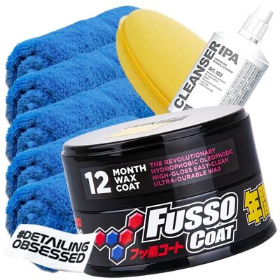 Soft99 Fusso Coat 12 Wosk Samochodowy Twardy Soft99 Fusso Coat 12 Wosk Samochodowy Twardy