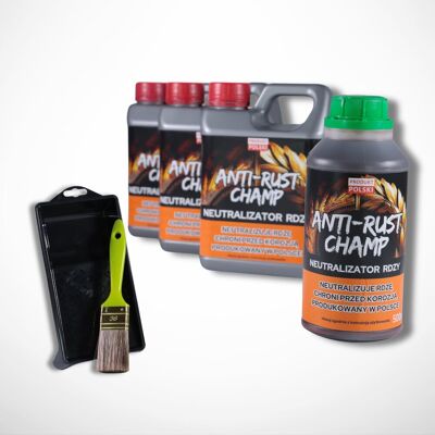 NOFAR ŚRODEK NA RDZĘ ANTI-RUST CHAMP 3x1000ML+500ML NOFAR ŚRODEK NA RDZĘ ANTI-RUST CHAMP 3x1000ML+500ML
