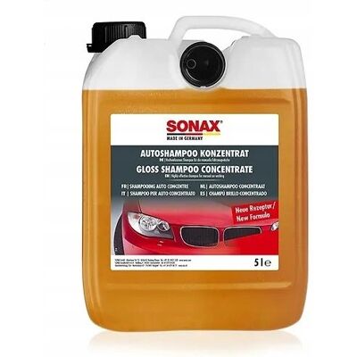 Sonax - Glanz-Shampoo - 5 L - Konzentrat - szampon do mycia auta Sonax - Glanz-Shampoo - 5 L - Konzentrat - szampon do mycia auta