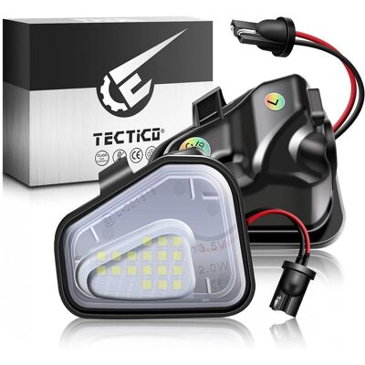 Inny producent TECTICO Oświetlenie otoczenia LED 12 V, do samochodu, E8, zimna biel Inny producent TECTICO Oświetlenie otoczenia LED 12 V, do samochodu, E8, zimna biel