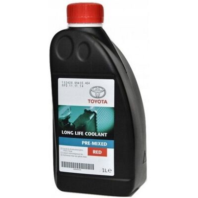 Inny producent Toyota Płyn Chłodniczy Czerwony Long Life 1L Red Inny producent Toyota Płyn Chłodniczy Czerwony Long Life 1L Red