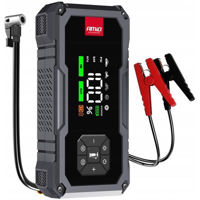 Inny producent URZĄDZENIE ROZRUCHOWE 4W1 BOOSTER POWERBANK KOMPRESOR LATARKA 7,2AH 600A Inny producent URZĄDZENIE ROZRUCHOWE 4W1 BOOSTER POWERBANK KOMPRESOR LATARKA 7,2AH 600A