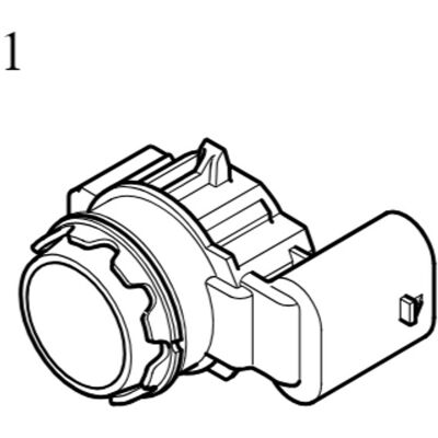 Volvo OE VOLVO EX40 XC90 XC60 S90L S90 czujnik parkowania tyl OE 32271064 Volvo OE VOLVO EX40 XC90 XC60 S90L S90 czujnik parkowania tyl OE 32271064