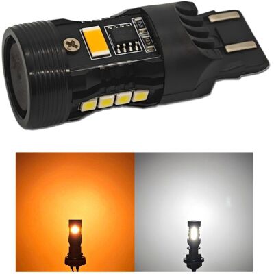 motoLEDy W21/5W LED żarówka 7443 12V bez błędu, dwa kolory, do aut z Japonii 100% canbus motoLEDy W21/5W LED żarówka 7443 12V bez błędu, dwa kolory, do aut z Japonii 100% canbus