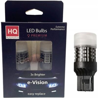 Inny producent W21W LED ŻARÓWKI T20 CANBUS 6000K PREMIUM 12/24V RETROFIT 7440 WHITE BIAŁE Inny producent W21W LED ŻARÓWKI T20 CANBUS 6000K PREMIUM 12/24V RETROFIT 7440 WHITE BIAŁE
