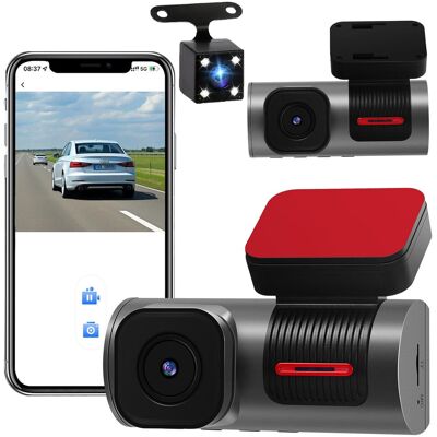 Inny producent WIDEOREJESTRATOR JAZDY KAMERA SAMOCHODOWA GPS WIFI KAMERA COFANIA G-SENSOR Inny producent WIDEOREJESTRATOR JAZDY KAMERA SAMOCHODOWA GPS WIFI KAMERA COFANIA G-SENSOR