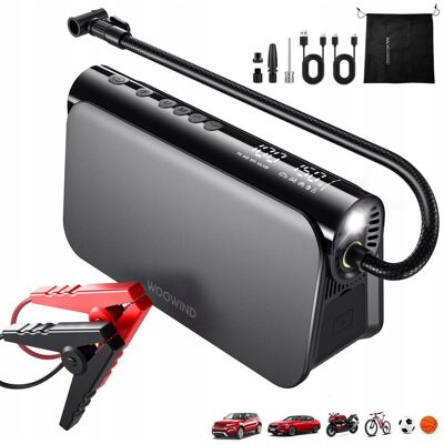 Inny producent WOOWIND Bora Plus 3w1 Powerbank Kompresor 150 PSI LED 16000 mAh Inny producent WOOWIND Bora Plus 3w1 Powerbank Kompresor 150 PSI LED 16000 mAh