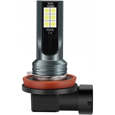 SKLEPLEDYPL Żarówka Led H11 35W 3000Lm 12V Drl Dzienne 12 Smd SKLEPLEDYPL Żarówka Led H11 35W 3000Lm 12V Drl Dzienne 12 Smd