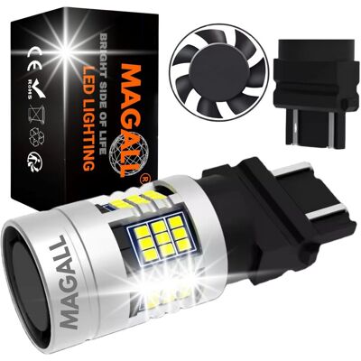 Inny producent ŻARÓWKA LED P27/7W 3157 MAGALL FAN-CAN BIAŁE CANBUS DRL POSTOJOWE 12V Inny producent ŻARÓWKA LED P27/7W 3157 MAGALL FAN-CAN BIAŁE CANBUS DRL POSTOJOWE 12V