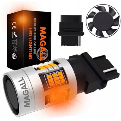Inny producent ŻARÓWKA LED P27W 3156 12V MAGALL FAN-CAN POMARAŃCZOWE CANBUS KIERUNKOWSKAZ Inny producent ŻARÓWKA LED P27W 3156 12V MAGALL FAN-CAN POMARAŃCZOWE CANBUS KIERUNKOWSKAZ