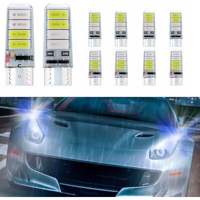 inna (Inny) ŻARÓWKA LED T10 240 LM 24MM W5W 8000 K 10 SZTUK inna (Inny) ŻARÓWKA LED T10 240 LM 24MM W5W 8000 K 10 SZTUK