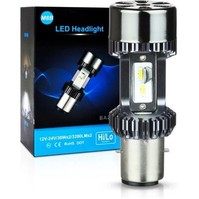 Interlook Żarówka motocyklowa LED H4 M8B-H4 Interlook Żarówka motocyklowa LED H4 M8B-H4
