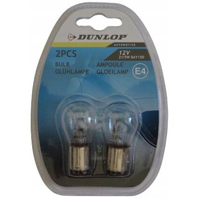 Żarówka samochodowa DUNLOP 12 V 21/5 W Żarówka samochodowa DUNLOP 12 V 21/5 W