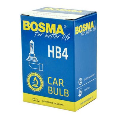 Żarówka samochodowa HB4 Bosma 1 szt Żarówka samochodowa HB4 Bosma 1 szt
