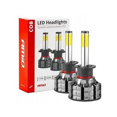 Marka H1 COB 4Side LED Reflektor - 6500K, 2 sztuki Marka H1 COB 4Side LED Reflektor - 6500K, 2 sztuki
