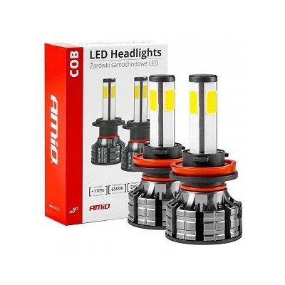 ŻARÓWKA ŻARÓWKI LED H8 H9 H11 38W 12/24V Amio ŻARÓWKA ŻARÓWKI LED H8 H9 H11 38W 12/24V Amio