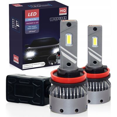 Inny producent Żarówki H11 Led 12/24V 12000LM MOCNE CANBUS 6000K HQ Automotive Inny producent Żarówki H11 Led 12/24V 12000LM MOCNE CANBUS 6000K HQ Automotive
