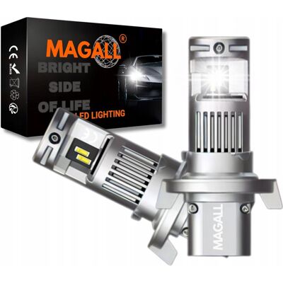 Inny producent ŻARÓWKI H13 LED MAGALL X PRO 1 DO 1 BIAŁE ŚWIATŁO 5500K 70W 12V 16000 LM Inny producent ŻARÓWKI H13 LED MAGALL X PRO 1 DO 1 BIAŁE ŚWIATŁO 5500K 70W 12V 16000 LM