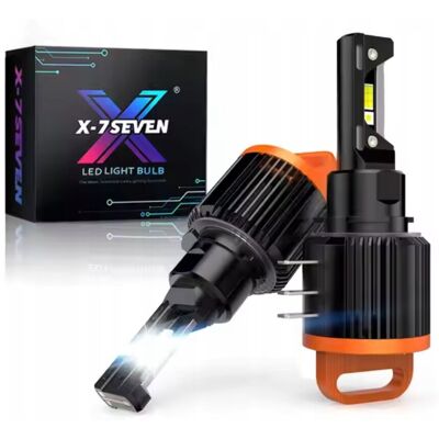 Żarówki H15 Led Canbus X-7Seven Bardzo Mocne Białe Światło 6000K 12000Lm Żarówki H15 Led Canbus X-7Seven Bardzo Mocne Białe Światło 6000K 12000Lm