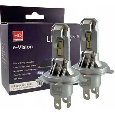 Inny producent Żarówki H4 Led Canbus 6000k Oryginalny Rozmiar 1:1 Plug&play; E-vision Mocne Inny producent Żarówki H4 Led Canbus 6000k Oryginalny Rozmiar 1:1 Plug&play; E-vision Mocne