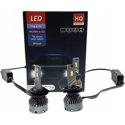 Inny producent Żarówki H7 Led 100% Canbus 90w Zestaw Retrofit E-vision 6000k 12000 Lumen Inny producent Żarówki H7 Led 100% Canbus 90w Zestaw Retrofit E-vision 6000k 12000 Lumen