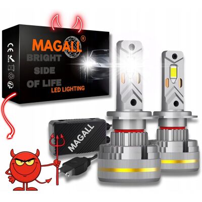 Inny producent ŻARÓWKI H7 LED CANBUS MAGALL LUCYFER BARDZO MOCNE ŚWIATŁO 48000LM 200W Inny producent ŻARÓWKI H7 LED CANBUS MAGALL LUCYFER BARDZO MOCNE ŚWIATŁO 48000LM 200W