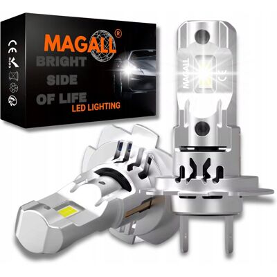 Inny producent ŻARÓWKI H7 LED MAGALL X PRO 1 DO 1 BIAŁE ŚWIATŁO 5500K 70W 12V 16000 LM Inny producent ŻARÓWKI H7 LED MAGALL X PRO 1 DO 1 BIAŁE ŚWIATŁO 5500K 70W 12V 16000 LM