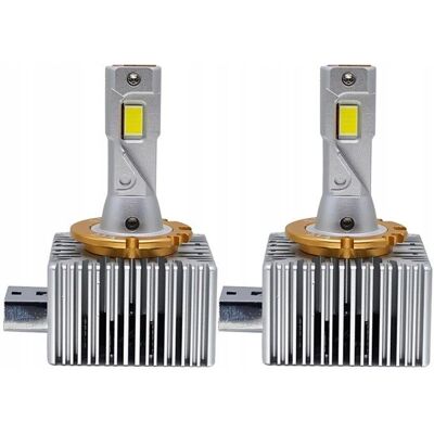 Inny producent Żarówki LED D1S Canbus Zamiennik Żarników 160W 25000LM 6000K 2 szt. Inny producent Żarówki LED D1S Canbus Zamiennik Żarników 160W 25000LM 6000K 2 szt.