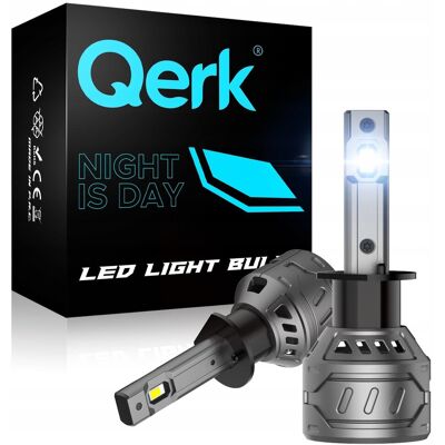 Żarówki LED H1 Qerk E4 RETROFIT 120W 6000K MOCNE CANBUS ODCIĘCIE - kpl. Żarówki LED H1 Qerk E4 RETROFIT 120W 6000K MOCNE CANBUS ODCIĘCIE - kpl.