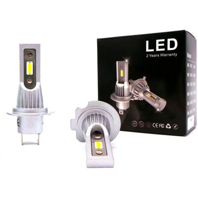 Żarówki Led H18 9V-32V Canbus Csp 2Szt 2X4000Lm Mocne Motoledy Żarówki Led H18 9V-32V Canbus Csp 2Szt 2X4000Lm Mocne Motoledy