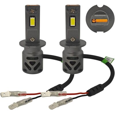 motoLEDy ŻARÓWKI LED H3 LED 9V-30V CANBUS CSP 8000lm 2 szt motoLEDy ŻARÓWKI LED H3 LED 9V-30V CANBUS CSP 8000lm 2 szt