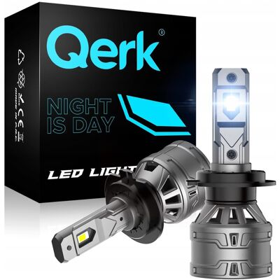 Żarówki LED H7 Qerk E4 RETROFIT 120W 6000K MOCNE CANBUS ODCIĘCIE - kpl. Żarówki LED H7 Qerk E4 RETROFIT 120W 6000K MOCNE CANBUS ODCIĘCIE - kpl.