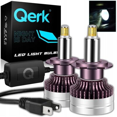 Żarówki Led H7 Qerk Q9 360° 2X Więcej Światła Canbus Zimna Biel 6500K - Kpl. Żarówki Led H7 Qerk Q9 360° 2X Więcej Światła Canbus Zimna Biel 6500K - Kpl.