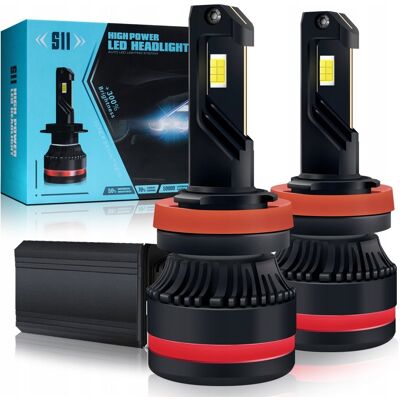 SKLEPLEDYPL Żarówki Led H7 S11 140w 25000lm Ultra Mocne Canbus SKLEPLEDYPL Żarówki Led H7 S11 140w 25000lm Ultra Mocne Canbus