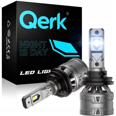Żarówki Led H9 Qerk E4 Retrofit 120W 6000K Mocne Canbus Odcięcie Żarówki Led H9 Qerk E4 Retrofit 120W 6000K Mocne Canbus Odcięcie