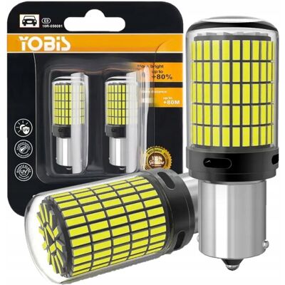 Inny producent ŻARÓWKI LED P21W BA15S 1156 CANBUS BIAŁE MOCNE 2500LM 150SMD DRL WSTECZNY Inny producent ŻARÓWKI LED P21W BA15S 1156 CANBUS BIAŁE MOCNE 2500LM 150SMD DRL WSTECZNY