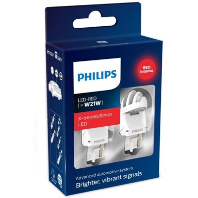 Żarówki LED PHILIPS W21 X-treme Ultinon Gen2 (2 sztuki) Żarówki LED PHILIPS W21 X-treme Ultinon Gen2 (2 sztuki)