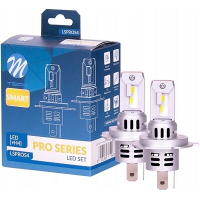 Inny producent ŻARÓWKI LED SET M-TECH PRO SMART SERIES H4 DOPASOWANIE 1:1 CANBUS Inny producent ŻARÓWKI LED SET M-TECH PRO SMART SERIES H4 DOPASOWANIE 1:1 CANBUS